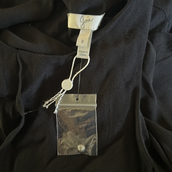 Joie Black Fringe Dress | SIZE 0 - Picture 8 of 9